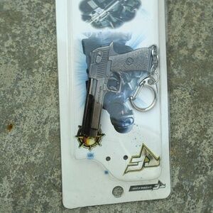 Modern warfare charm desert eagle keychains